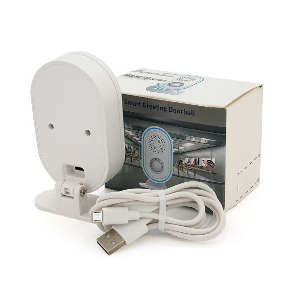 Autonomous WiFi motion sensor with siren YOSO Dmotion-WIFI-03 TUYA battery powered built-in