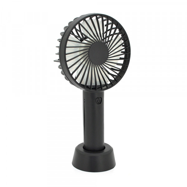 Портативний вентилятор Aero Fan, 3 режими швидкості, акумулятор 18650, Mix color, Box