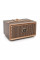 Колонка Kisonli G1 Bluetooth 5.0, 2х10W, 1500mAh, USB/TF/BT/FM/AUX, DC: 5V, Dark wood (Brown), BOX, Q24