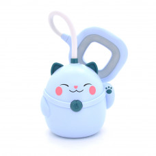 Гнучка настільна лампа BLUE CAT з органайзером СS-290-3, 2 режими, 4,2V 600mAh. 3 години роботи, 42см, 200гр, Box