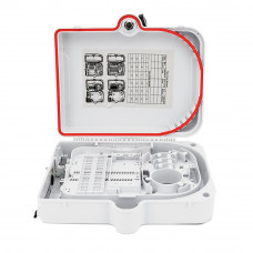 Муфта оптична Merlion ML-OP-F211-SC, 24 SC simplex adaptor, матеріал ABS
