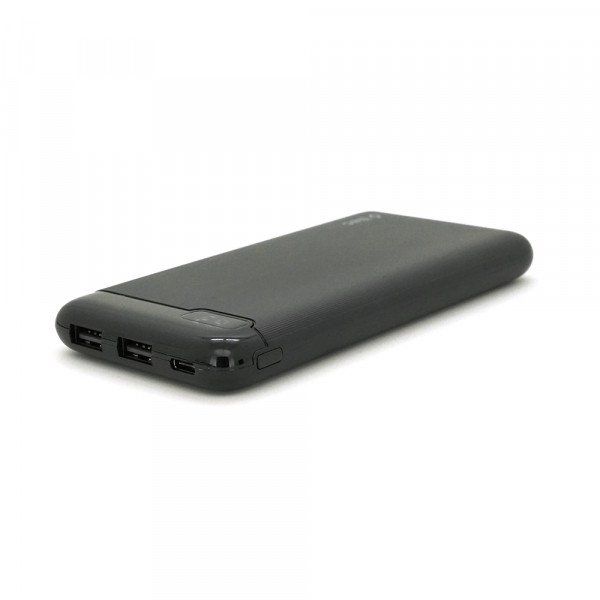 PowerbankTtec 10000mAh, Output: 2*USB + Type-C, 20W, Black, Q30