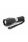 Ліхтар ручний CATA CT-8025, 1LED Cree XM-L T6, 10W, 5 режимів, ZOOM, 18650/3400 вбудований, Black, IP44, 132х33х27мм, BOX