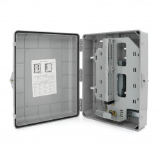 PON - box Merlion ML-OP-S233-SC 48-канальний, SC Simplex adapter, матеріал ABS, IP65