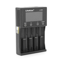 ЗП універсальний Liitokala Lii-M4S, 4 канала, 5V/Type-C, LED display, підтримуєLi-ion, 3.7V/1.2V AA/AAA 18650/26650/16340/14500/10440/18500