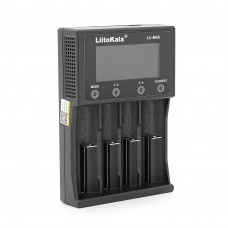 ЗП універсальний Liitokala Lii-M4S, 4 канала, 5V/Type-C, LED display, підтримуєLi-ion, 3.7V/1.2V AA/AAA 18650/26650/16340/14500/10440/18500