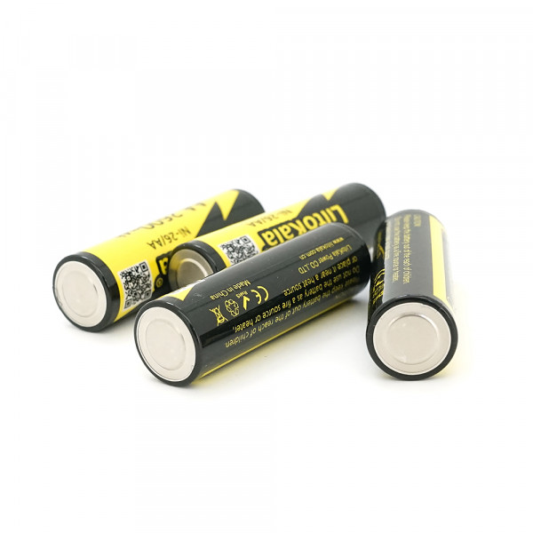 Акумулятор LiitoKala Ni-26/AA 1.2V AA 2600mAh NiMH Rechargeable Battery, 4 штуки в shrink, ціна за shrink