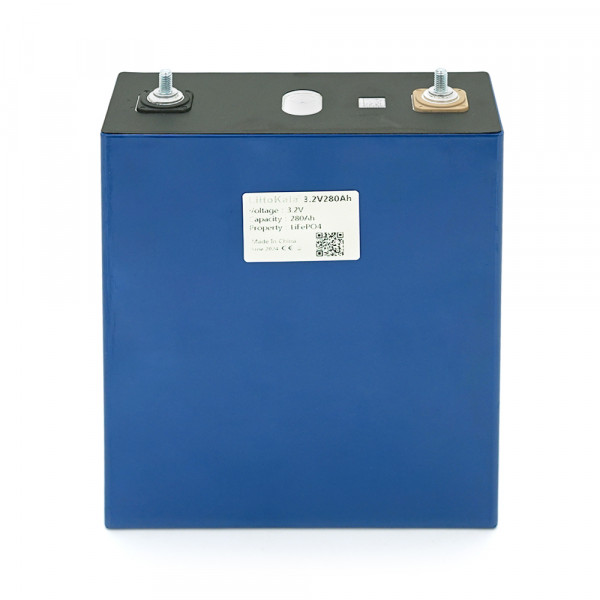 Осередок LiitoKala 3.2V 280AH для складання LiFePo4 акумуляторів, 73х175х225mm, 5.23kg