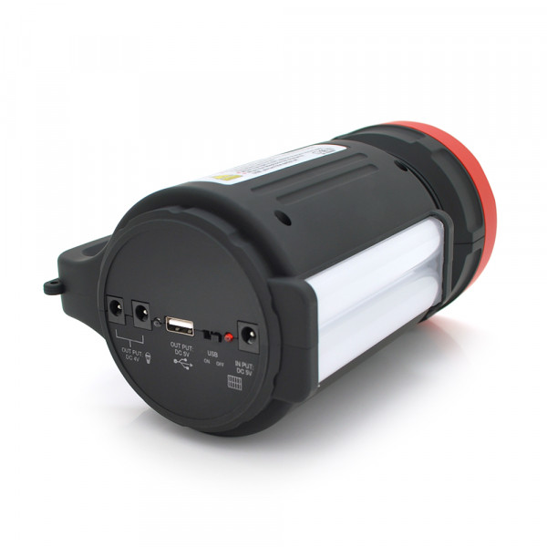 Ліхтар переносний YJ-2886, 1+22 LED, 2+1 режим, вбудований акумулятор 4В 5,5А, СЗУ, ремінець, Box