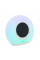 Колонка Kisonli Q6B Bluetooth 5.0, 1х5W, 3600mAh, USB/TF/FM/BT/LED/Clock/RGB Light, DC: 5V/1A, BOX, Silver, Q30