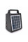 Ліхтар переносний KENSA FP-05-W-S-L+Solar+FM+MP3+Bluetooth+AUX, 2 лампи дод. освітлення, 2 режими, заряд від 5V, батарея 2*18650, Box