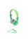 Навушники провідні Jedel WAVE6, з мікрофоном, Green, Box