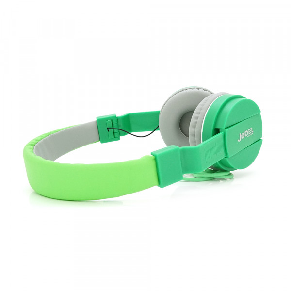 Навушники провідні Jedel WAVE6, з мікрофоном, Green, Box