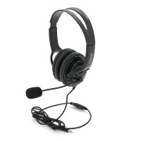 Навушники провідні Jedel GH-115, з мікрофоном і регулюванням гучності, Black, Box