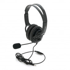 Навушники провідні Jedel GH-115, з мікрофоном і регулюванням гучності, Black, Box