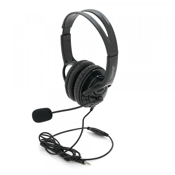 Навушники провідні Jedel GH-115, з мікрофоном і регулюванням гучності, Black, Box