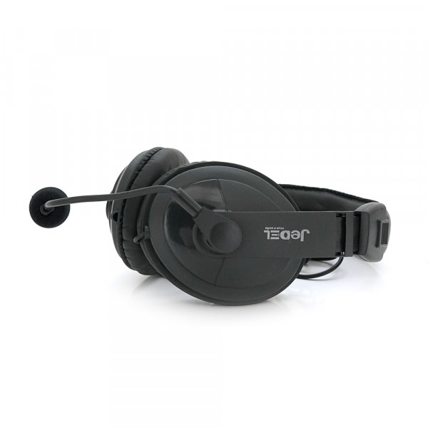 Навушники провідні Jedel JD-750, з мікрофоном, Black, Box