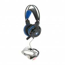 Навушники провідні Jedel GH-215, з мікрофоном, Black/Blue, Box