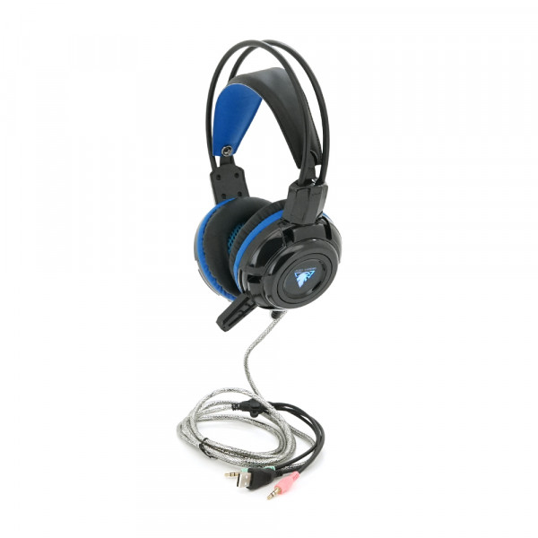Навушники провідні Jedel GH-215, з мікрофоном, Black/Blue, Box