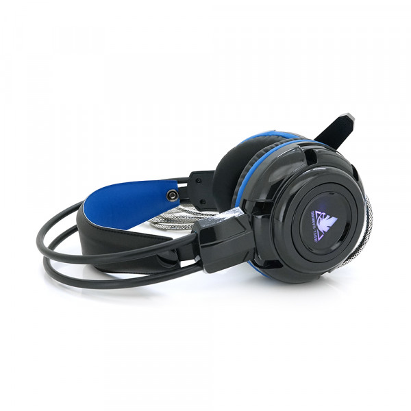 Навушники провідні Jedel GH-215, з мікрофоном, Black/Blue, Box
