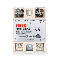 Твердотільні реле FQFER SSR-80DA 80А 24-380VAC