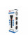 Ліхтар ручний Bailong BL-826, 1LED, OSL LED, 3W, 3 режими, вбудований АКБ/2000mah, Black, IP44, кабель USB-micro, 260х82х36мм, BOX