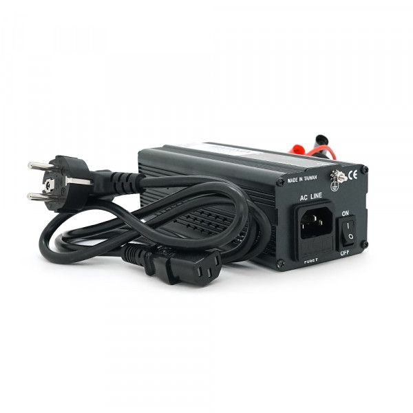 Зарядний пристрій Mervesan MT-150C-12C для акумулятора 12V-10A, затискачі, Q16