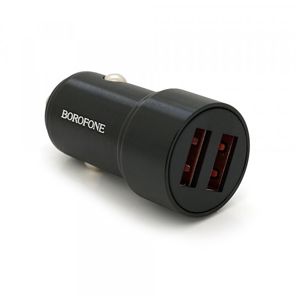 Набір BOROFONE BZ19A АЗУ 2xUSB+ кабель Micro, 2.4A, 1м, Black, Box