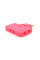 Трійник + перехідник 3 in 1, UK/US-EU, 220В, 10А, поворотний 180 °, Pink