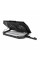 Підставка для ноутбука IceCoorel N10, 10-18", 2*125mm 1400±10% RPM, корпус пластик+алюміній, 2xUSB 2.0+LCD display+підставка для мобільного телефону