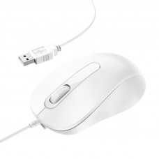 Миша провідна BOROFONE BG4, White, Box
