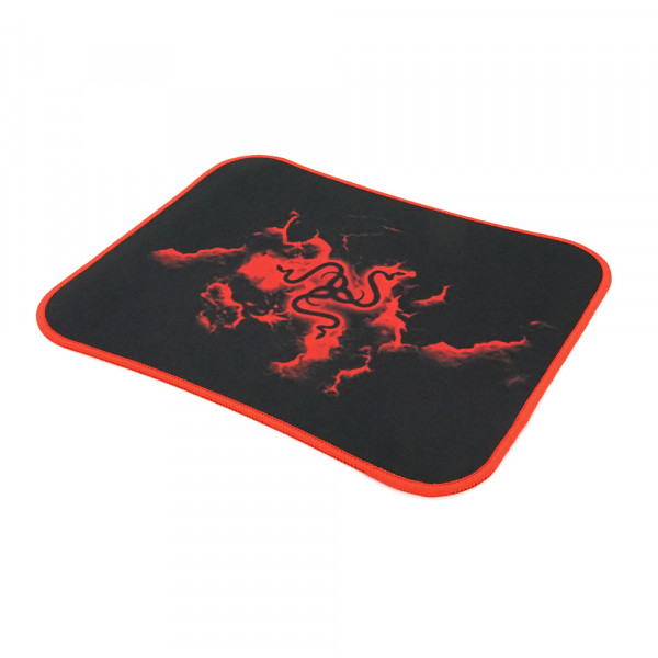 Килимок 210*260 тканинний Red Darkness з боковою прошивкою, товщина 2 мм, колір Red, OEM
