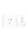 Навушники Bluetooth Borofone BW25, White, Кейс