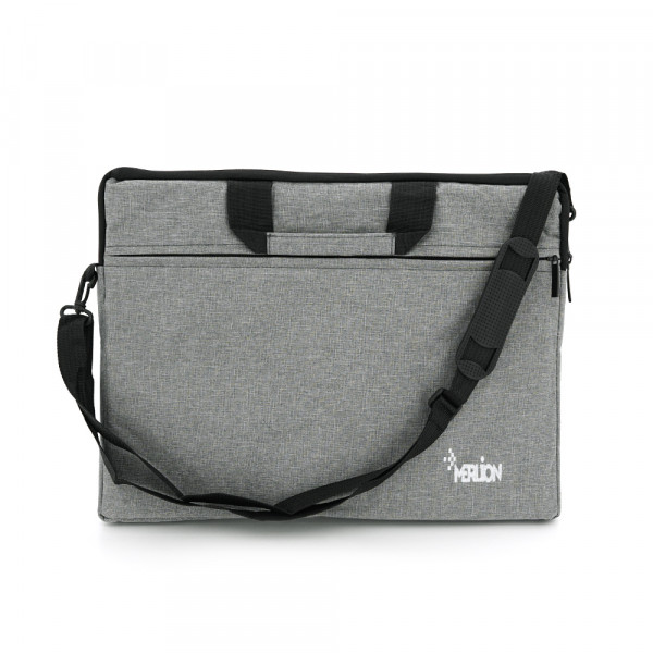 Сумка для ноутбука Merlion 15,6" Stripe, з плечовим ременем, Gray