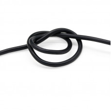 Кабель силіконовий луджений AWG 6 Black (чорний) ціна за метр