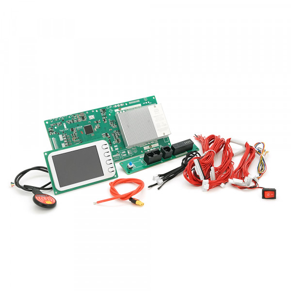 Universal BMS smart плата DaLy LiFePO4 4-8S 100A з Bluetooth + CAN + активний балансир 1A