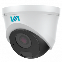 2МП IP купольна вулична відеокамера зі звуком та SD карткою VIA SECURITY VS-D22AS (2.8мм)