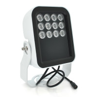 ІЧ-прожектор GY-IR70012-6W. 12V, 6W, 12LED, IP66, 850Нм, кут огляду 90 °, дальність до 150м.