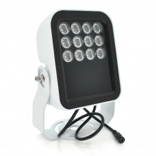 ІЧ-прожектор GY-IR70012-6W. 12V, 6W, 12LED, IP66, 850Нм, кут огляду 90 °, дальність до 150м.
