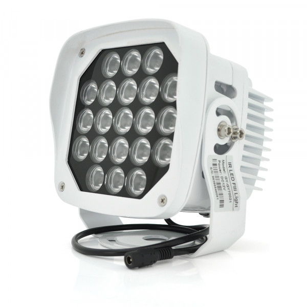 ІЧ-прожектор GY-IR70021-60W. 12V, 60W, 21LED, IP66, 850Нм, кут огляду 90 °, дальність до 150м.