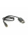 Перехідник для навушників VegGieg V-K201 USB2.0(M)-Jack3.5(F), Black, Box