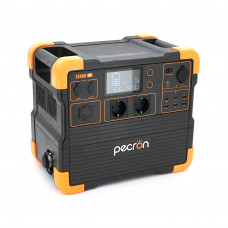 Power station Pecron E2400LFP APP Control, 2048/2400Wh LiFePO4, MPPT 800W max, DC12V-5A, XT60-12V-30A, 3хAC 220, 4xUSB-18W, 2хUSB-C(100W), Fast charge 90min, 376×236×330mm, 20.5kg