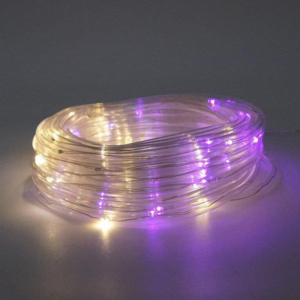 Гірлянди 100LED, 1 режим, 10 метрів, мідний провід, живлення від USB, Mix Color, ОЕМ