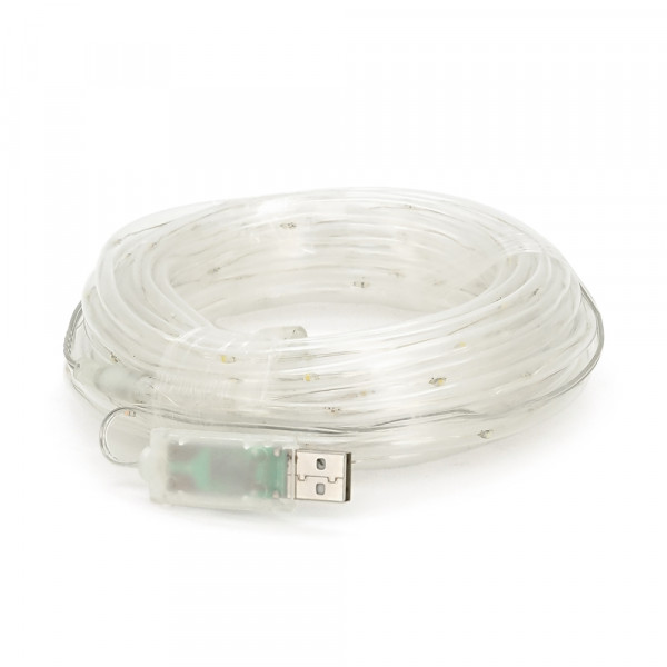 Гірлянди 100LED, 1 режим, 10 метрів, мідний провід, живлення від USB, Mix Color, ОЕМ