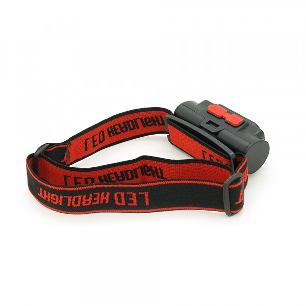 Налобний ліхтарик CY-2119A, 3 Cob, White+Red, 3+3 режими, корпус: пластик, водостійкий, ip44, живлення АКБ 18650, Type-C кабель, BOX