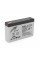 Акумуляторна батарея AGM RITAR RT680, Gray Case, 6V 8Ah (151х34х94 (100)) Q10