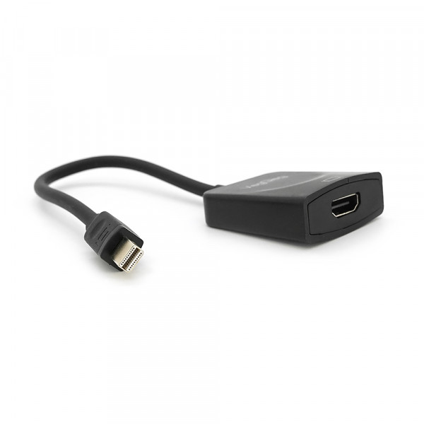 Конвертер VEGGIEG V-Z616 MiniDisplay Port (тато) на HDMI (мама), 25cm, Black, Box