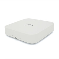 Мережевий відеореєстратор Ajax NVR (16ch) white, роздільна здатність до 4К, підтримка ONVIF/RTSP, декодування H.265/H.264, ємність до 16Тб