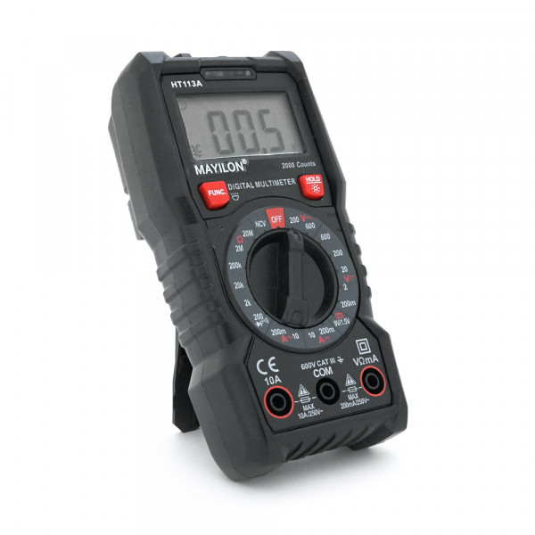 Мультиметр Mayilon HT-113A, вимірювання: V, A, R