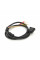 Кабель VGA (тато)-3RCA (тато) 1.5m, Black/Red, без обплетення, ОЕМ